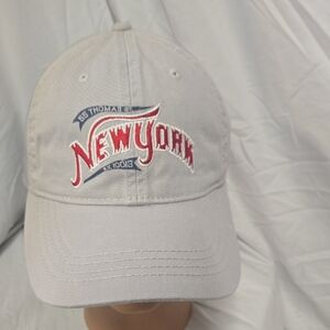 Gray New York Embroidered Cap